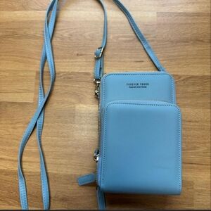 Forever Young Sky Blue Crossbody Bag